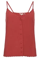 Koszulki i topy damskie - Superdry Damska koszulka Top Cami, marsala, L - miniaturka - grafika 1