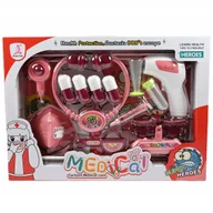 Zabawy w naśladowanie dorosłych - MAŁY LEKARZ ZE STETOSKOPEM DOKTOR DLA DZIECI ZESTAW LEKARSKI ZABAWKI - miniaturka - grafika 1