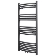 Grzejniki łazienkowe - Vida Grzejnik łazienkowy wygięty 500 x 1160 mm szary V-141899 - miniaturka - grafika 1