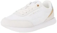 Koszulki i topy damskie - TOMMY HILFIGER Women's ESSENTIAL RUNNER Low Top, BIAŁY (biały/niebieski Breezy), 38 EU, Biały Biały Breezy Blue, 38 EU - miniaturka - grafika 1