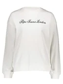 Bluzy damskie - Pepe Jeans Bluza w kolorze białym - miniaturka - grafika 1