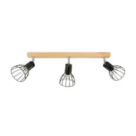 Lampy pozostałe - Lampa reflektor spot MEGAN WOOD 2344360 Spot-Light - miniaturka - grafika 1