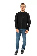 Kurtki męskie - Kaporal Kurtka męska-model SOMA-Kolor Camel-Rozmiar XL, Czarny i czerwony, czarny, XXL - miniaturka - grafika 1