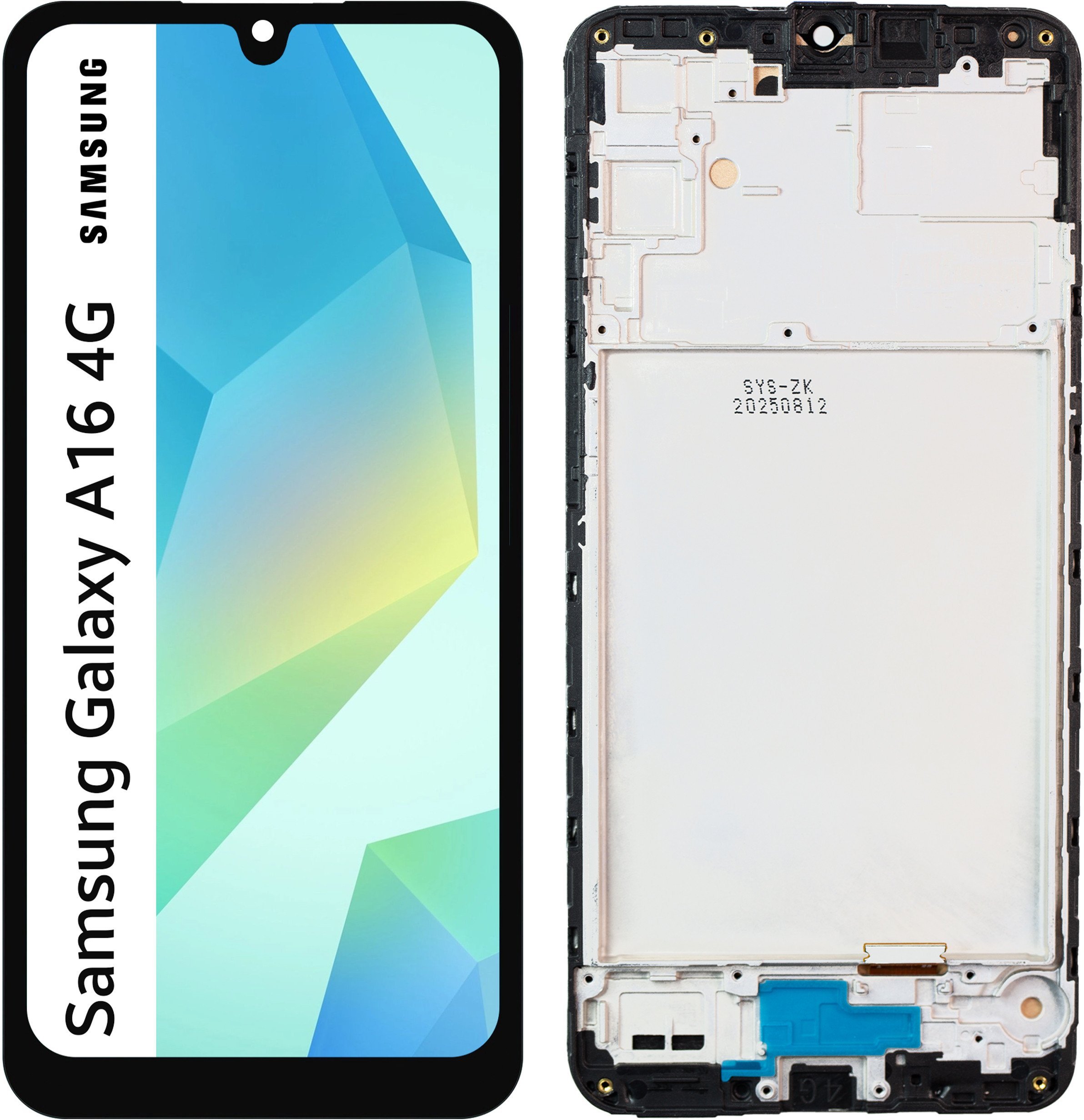 Wyświetlacz do Samsung Galaxy A16 4G Ekran LCD Incell Ramka SM-A165F 5904858352364