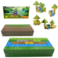 Klocki - Klocki magnetyczne Minecraft 100 elementów klocków + 1 figurka - miniaturka - grafika 1