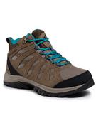 Kozaki damskie - Columbia Trekkingi Redmond III Mid Waterproof BL0168 Beżowy - miniaturka - grafika 1