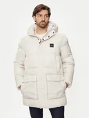 Kurtki męskie - Calvin Klein Kurtka puchowa K10K113465 Beżowy Regular Fit - miniaturka - grafika 1