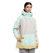 Kurtki narciarskie - Kurtka snowboardowa damska ROXY Ravine Hoodie - miniaturka - grafika 1