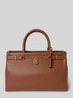 Torebki damskie - Torba z uchwytami z naturalnej skóry bydlęcej model ‘AMERICAN ICON’ - miniaturka - grafika 1