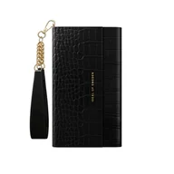 Etui i futerały do telefonów - Ideal of Sweden Clutch do IPHONE 11 PRO / XS / X Jet Black Croco - miniaturka - grafika 1