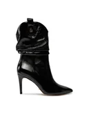 Botki damskie - Guess Botki Benisa FL8BEA SUE10 Czarny - miniaturka - grafika 1