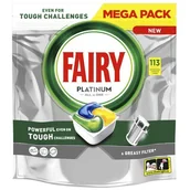 Środki do zmywarek - Kapsułki do zmywarki FAIRY Platinum All in One Lemon - 113 szt. - miniaturka - grafika 1