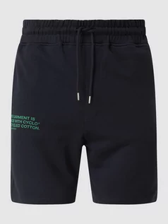 Spodnie sportowe męskie - Spodnie dresowe o luźnym kroju z wpuszczanymi kieszeniami model ‘Aaren’ - grafika 1