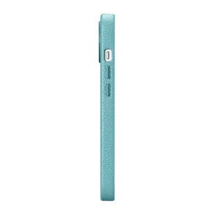 iCarer Litchi Premium Leather Case skórzane etui iPhone 14 magnetyczne z MagSafe zielony (WMI14220709-GN) - Etui i futerały do telefonów - miniaturka - grafika 5