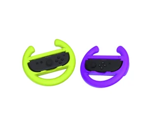 Yaxo YGWSJCH02CM Joy-Con Wheels Set do Nintendo Switch 2 Żółto-fioletowy - Akcesoria do Nintendo - miniaturka - grafika 1