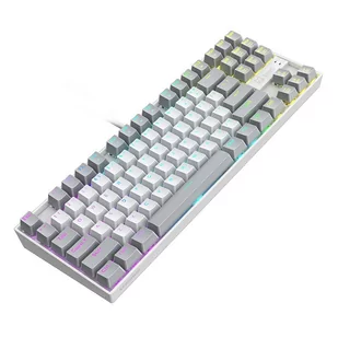 3inuS 87-Key 5-in-1 Mechanical Keyboard Hub Dual USB-C Cable Hot-Swappable - Blue Switches - Klawiatury - miniaturka - grafika 4
