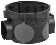 Simet Puszka podtynkowa łączona O60mm, z membranami przebiciowymi, płytka E106-2