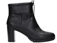 Botki damskie - Botki Clarks London Rain czarne skórzane 39 - miniaturka - grafika 1