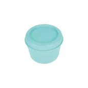 Zestawy szkolne - Pojemnik okrągły na lunch 0,25 l z zakręcaną pokrywką kolekcja 460 zielony - MILAN - miniaturka - grafika 1