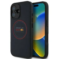 Etui i futerały do telefonów - Etui RED BULL Leather Red Ring MagSafe do Apple iPhone 16 Plus Granatowy - miniaturka - grafika 1