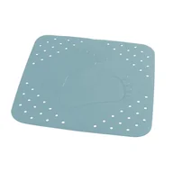 Maty antypoślizgowe - 67253  Ridder Plattfuß Antypoślizgowa Mata Pod Prysznic, Petrol Blue - miniaturka - grafika 1