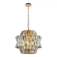 Lampy sufitowe - Żyrandol CROWN GOLD 12xE14 - miniaturka - grafika 1