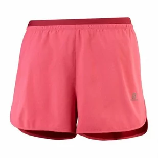 Spodenki Salomon Cross 3 W Earth Red / Cabernet - Spodnie sportowe damskie - miniaturka - grafika 1