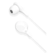 Słuchawki - XO EP46 jack 3,5mm z redukcją szumów białe - miniaturka - grafika 1