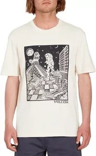 Koszulki męskie - t-shirt męski VOLCOM STONE ENCHANTMENT TEE Whitecap Grey - grafika 1