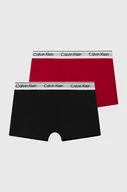 Majtki dla dzieci - Calvin Klein Underwear bokserki dziecięce 2-pack kolor czerwony - miniaturka - grafika 1
