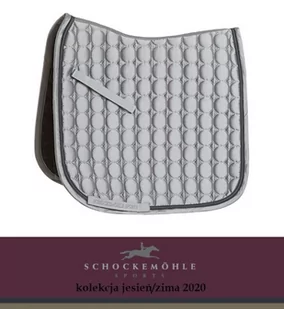 Schockemohle Potnik ujeżdżeniowy GLOSSY POWER AW20 - silver - Akcesoria jeździeckie - miniaturka - grafika 1