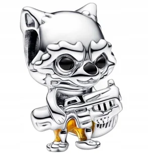 Charms Szop Rocket Marvel Strażnicy Galaktyki s925 - Wisiorki - miniaturka - grafika 1