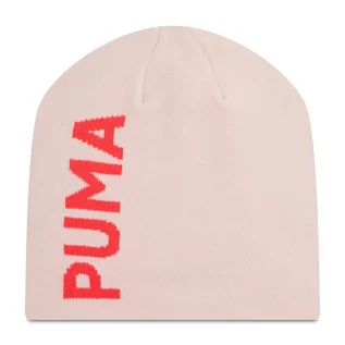 Czapki damskie - Czapka Puma - Ess Classic Cuffless Beanie 023433 04 Lotus/Sunblaze - grafika 1