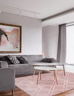 Dywany - Dywan Prince geometryczny różowy 120 x 160 cm - miniaturka - grafika 1