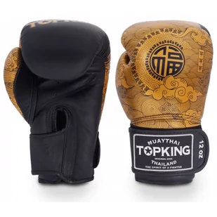 Top King Rękawice Bokserskie TKBGCT Happiness Chinese Black - Rękawice bokserskie - miniaturka - grafika 1