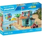 Klocki - My Life Playmobil Wieża ratownicza i plażowy samochód buggy 71903 - miniaturka - grafika 1