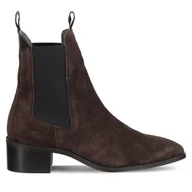 Botki damskie - Sztyblety Gant 31553093 Brązowy - miniaturka - grafika 1