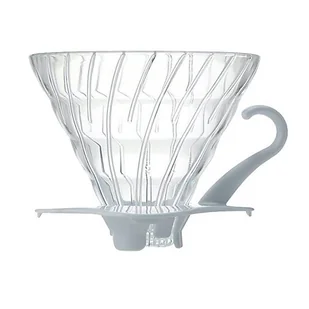 Hario Szklany Drip V60-02 Biały 8397-uniw - Zaparzacze i kawiarki - miniaturka - grafika 1