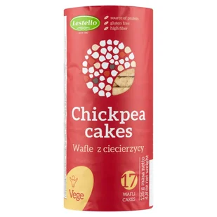 Lestello Wafle z Ciecierzycy bezglutenowe 130g - Lestello - Pieczywo chrupkie - miniaturka - grafika 1