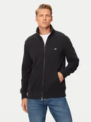 Bluzy męskie - Gant Bluza Shield 2008006 Czarny Regular Fit - miniaturka - grafika 1