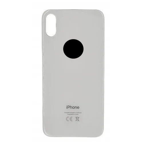 Tylna szyba klapka baterii iPhone XS biała