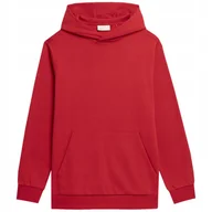 Bluzy męskie - BLUZA MĘSKA DRESOWA OUTHORN BAWEŁNIANA KAPTUREM - miniaturka - grafika 1