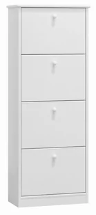 Szafka na buty sosnowa nr2 biała - Szafki na buty - miniaturka - grafika 1