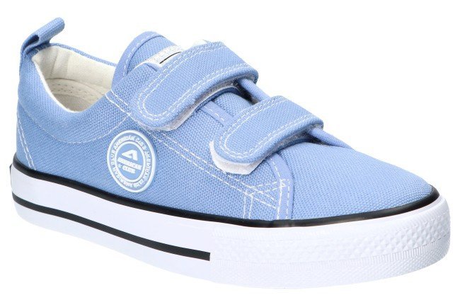 AMERICAN CLUB LH85 PRZEWIEWNE TRAMPKI TENISÓWKI NA RZEPY DZIECIĘCE BLUE 31