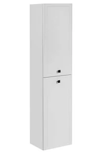 Comad HAVANA WHITE 80-01 Słupek wysoki 40 cm Biały Biały mat - Szafki łazienkowe - miniaturka - grafika 1