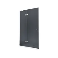 Ścianki i drzwi prysznicowe - Mexen Roma Drzwi Prysznicowe 110 cm Grey Szkło 6MM - miniaturka - grafika 1