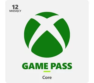 Subskrypcja Xbox Game Pass Core (12 m-ce) [kod aktywacyjny] - Kody i doładowania cyfrowe - miniaturka - grafika 1