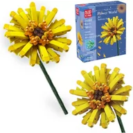 Klocki - STOKROTKA KLOCKI KWIATY WAZON SZTUCZNE KWIATKI MOULD KING 24003 NA PREZENT - miniaturka - grafika 1