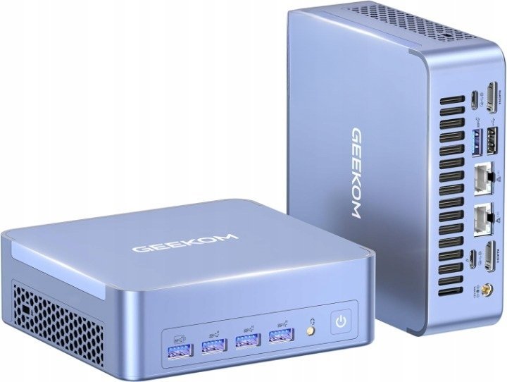 Komputer GEEKOM AX8 Max Mini PC Ryzen 7 8745HS 16GB RAM 1TB SSD Radeon 780M W11