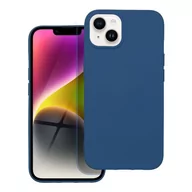 Etui i futerały do telefonów - OEM Futerał Silicone Do Iphone 14 Niebieski - miniaturka - grafika 1